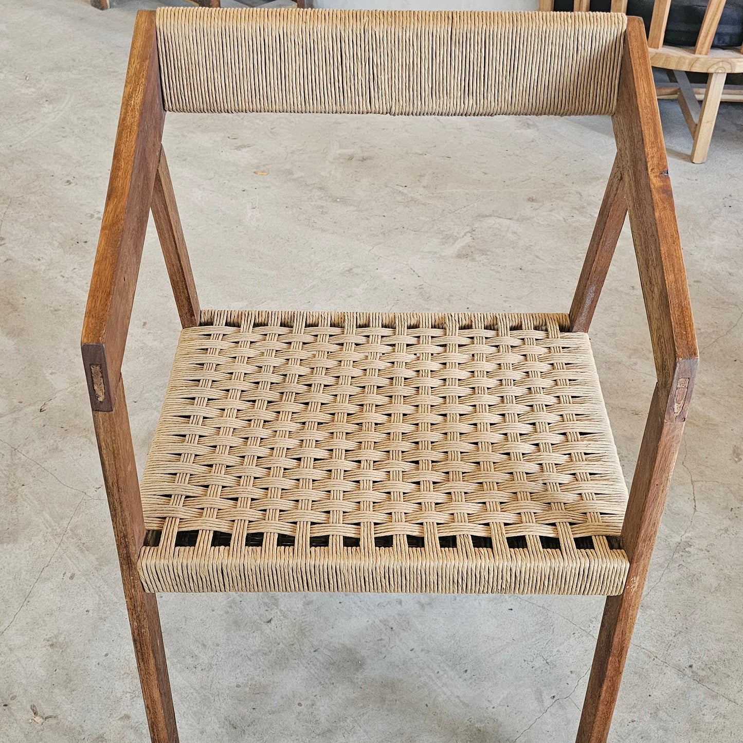 Silla Quadro tejida