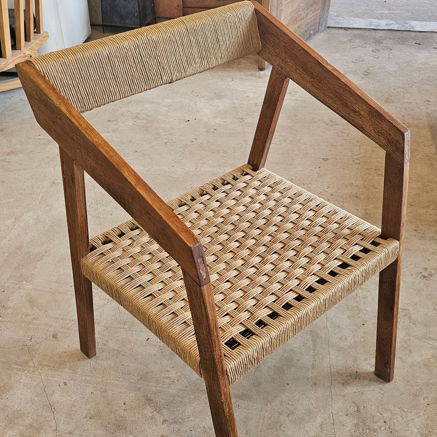 Silla Quadro tejida