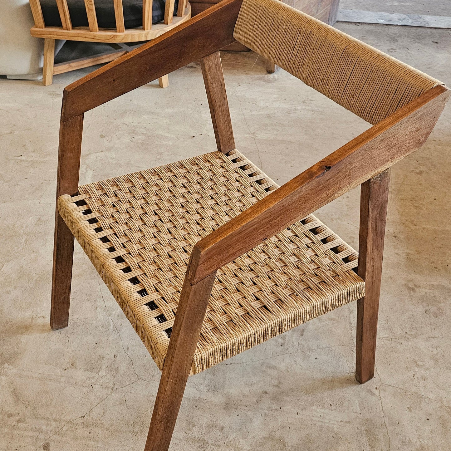 Silla Quadro tejida