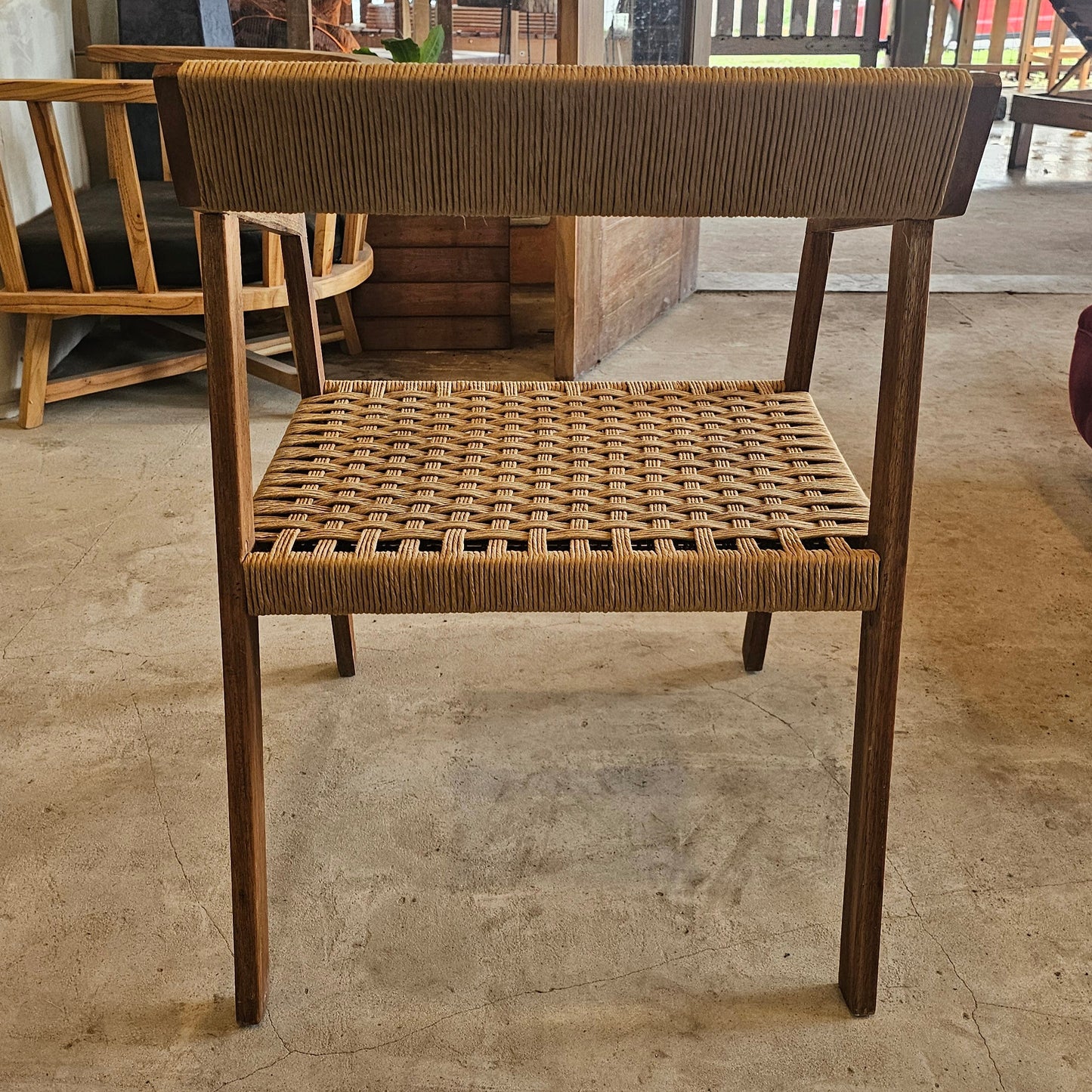 Silla Quadro tejida